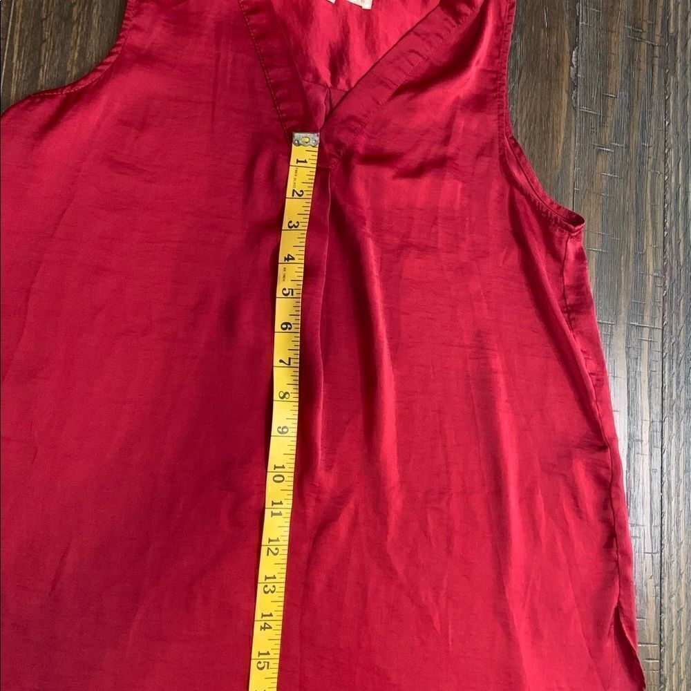Violet + Claire Burgundy size S sleeveless top - Picture 7 of 9